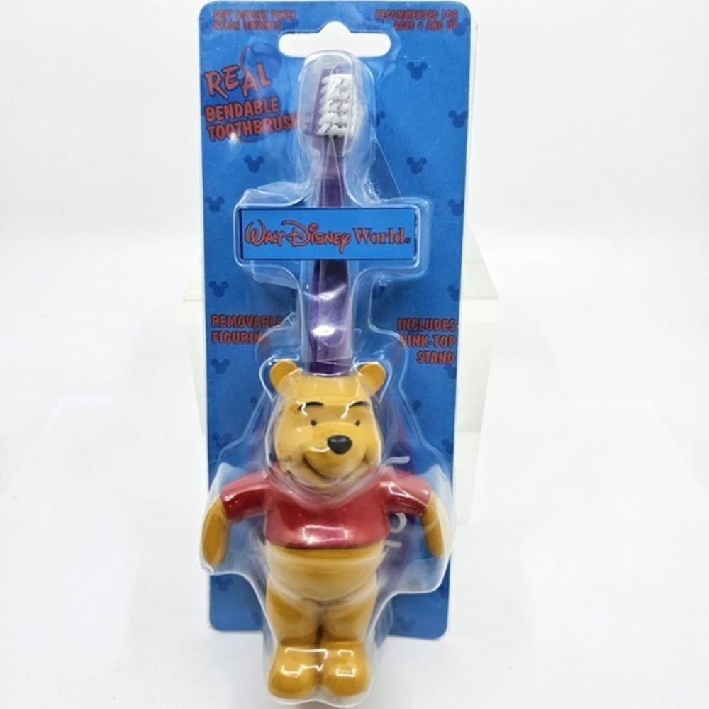 Vtg Winnie The Pooh Toothbrush Disney Store 1999